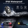 Amiline Wireless LED Lights for Car 8PCS with Remote Control,