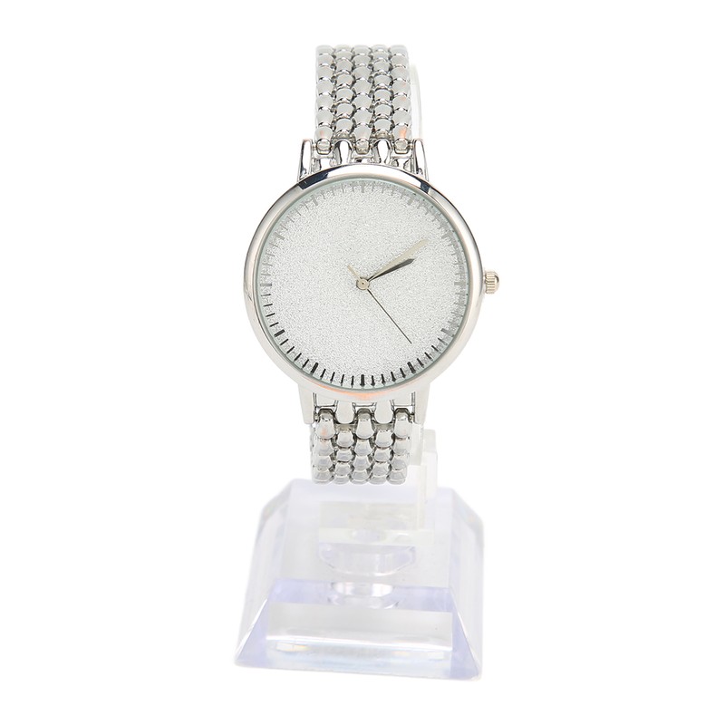 3pcs Women Watch Rhinestone Bracelet Set Accurate Time Stylish Waterproof