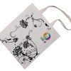 MR.R 6 Pcs Sublimation Blanks Canvas Polyester Bag for Heat