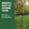 Honeyfield's Basket and Bowl Set for Bird Feeding Station -