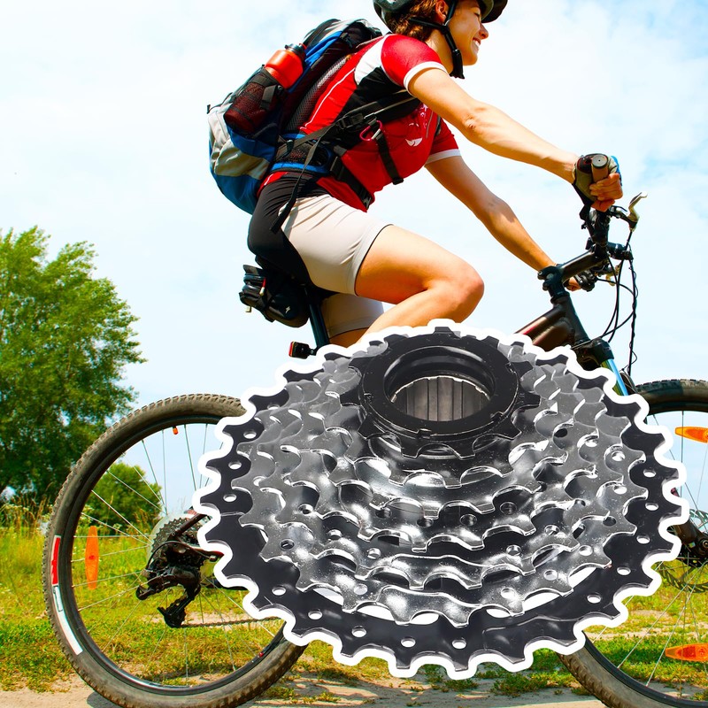 Meghna E-Bike Freewheel 7/8 Gears 11-28 Teeth/11-32 Teeth Screw On