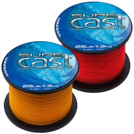 Gardner Tackle Sure Cast 25Lb (11.3Kg) Red