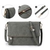 Gladdon Crossbody bags for Women Crossbody Purse Shoulder Bag, Grey