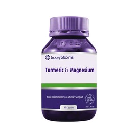 Henry Blooms Turmeric & Magnesium 60 Capsules