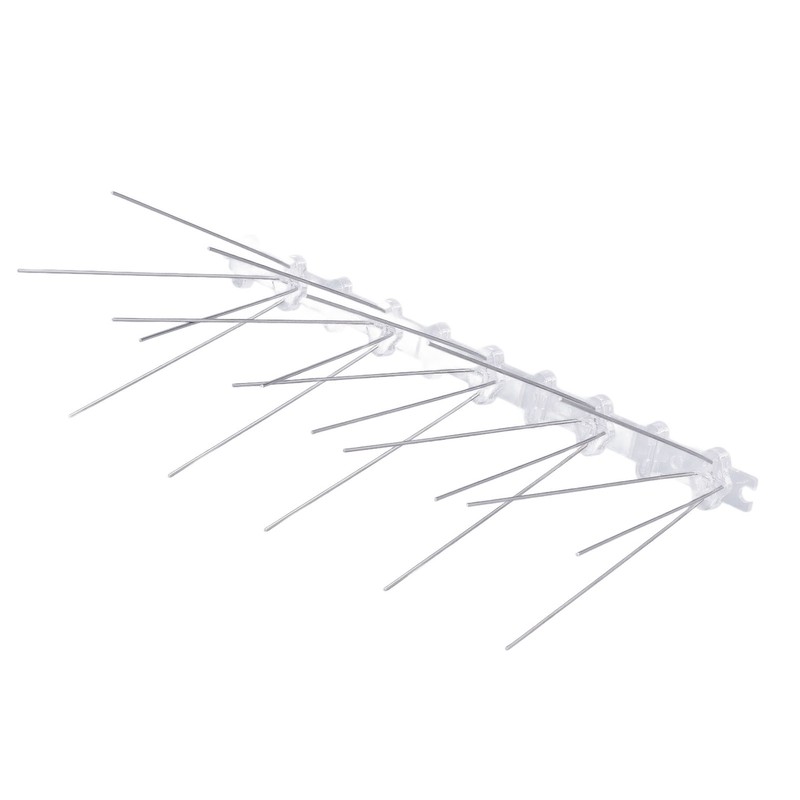 Bird Spikes 304 Stainless Steel Wire Rust Proof Plastic Base