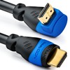 deleyCON (1.65 ft.) 0.5m HDMI 270° angle cable - compatible