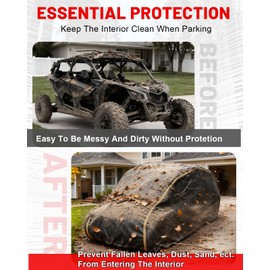 StarknightMT X3 Max Cover, 420D 4 Seaters UTV Cover Compatible with Can Am Maverick X3 Max 2017 2018 2019 2020 2021 2022 2023 2024 2025