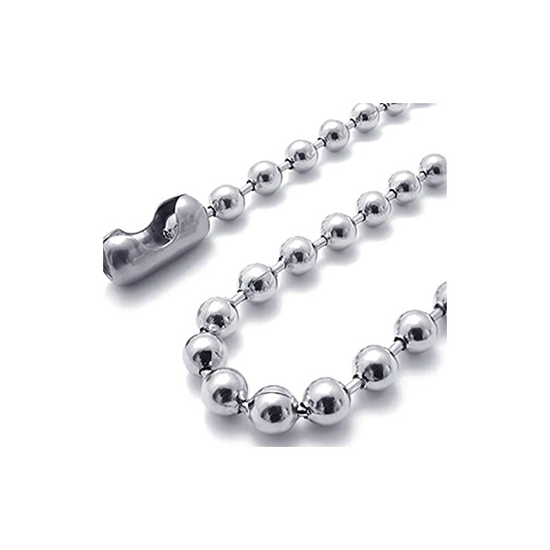 Pull Chain, 2 Pieces 59" Stainless Steel Bead Chain, Great