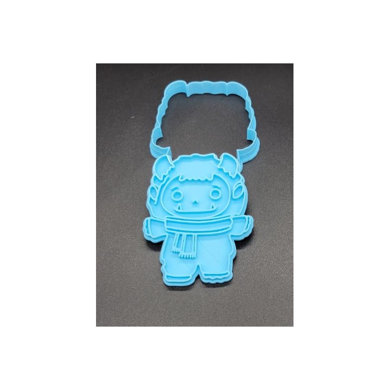 Yeti Holiday Cookie Cutter & Stamp