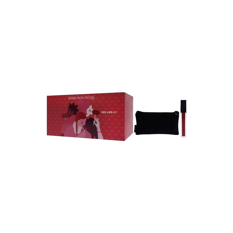 Diego Dalla Palma Red Lips Kit 3 Pc 0.3oz Push