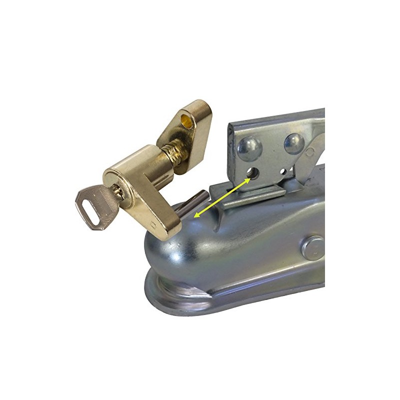 Trailer Hitch Lock Coupler locking Pin - Tongue Locks Best