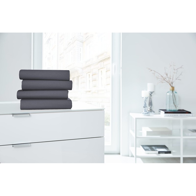 Beddress - Elastane Jersey Fitted Sheet for Box Spring Bed