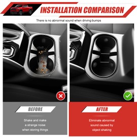 Utiiy - Posavasos para portavasos apto para Chevy Colorado 2023-2025, accesorios para portavasos de Chevy Colorado
