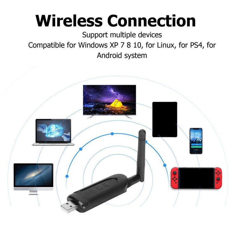 LE502 BT Transmitter Low Latency BT 5.3 Transmitter Support Call