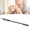 2.5mm Male to 3.5mm Female Stereo Audio Jack Adapter Headset