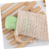 WOONEKY 20pcs Exfoliating Soap Pouch Net Handmade Soap Storage Bags
