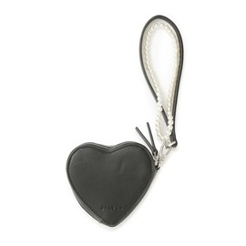Frey ID FWGB251311 Women's Heart Strap Pouch, BLK Free Size