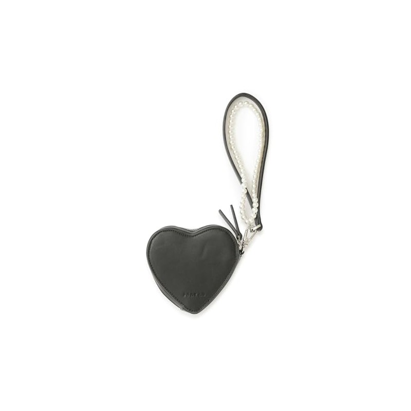 Frey ID FWGB251311 Women's Heart Strap Pouch, BLK Free Size