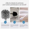 Juego de Cepillo Escobilla Inodoro de Silicona 3 en 1