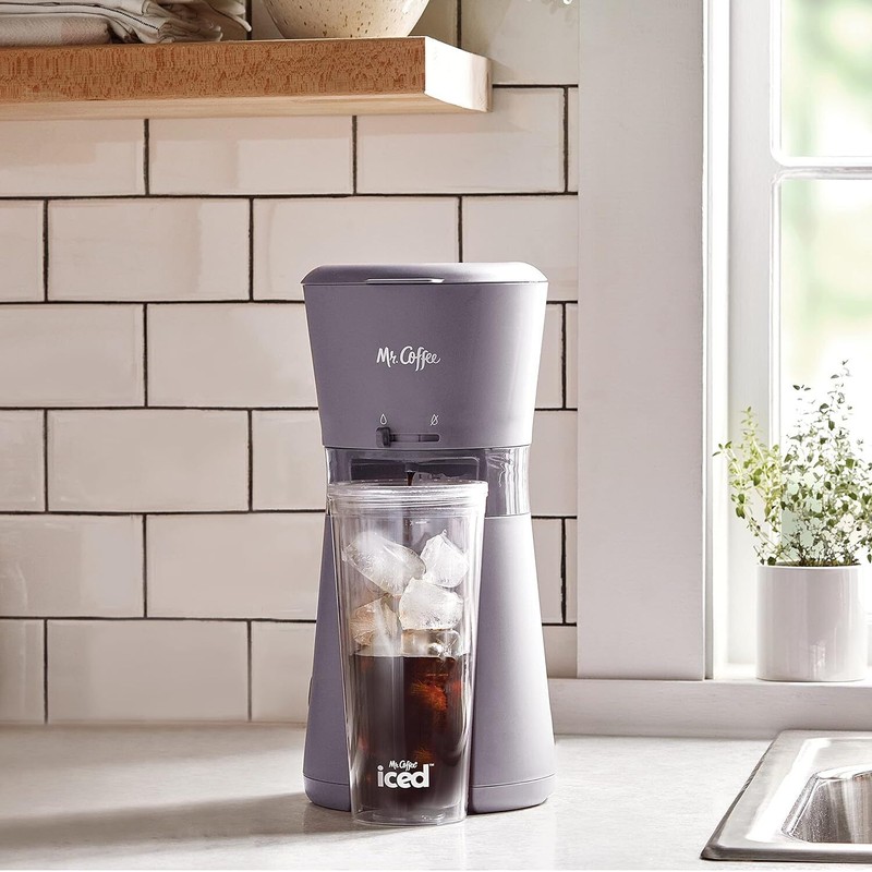 Mr. Coffee New Mr. Coffee Single Serve Iced Coffee Maker