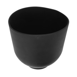 Large Size Silicone Mixing Bowl, Professional Reusable Beauty Tool, Multi Purpose Holder for Spices, Space Saving Kitchen Accessory with Mask (Black)