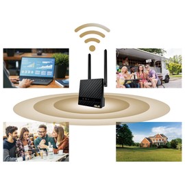 ASUS 4G-N16 Wi-Fi N300, LTE Cat. 4, Wi-Fi Modem Router, 3G/4G support , Plug and surf, wide coverage with 2x LTE antenna, LTE broadband speed up to 150 Mbit/s SIM Slot Unlocked 3 year warranty