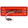 RoadPro RP-1284R Red 6" x 2" LED Light with Replaceable