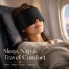 Mulberry Silk Wide Sleep Mask – Padded Adjustable Blackout Eye