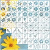 70pcs Small Flower Stencils for Painting on Wood Tiny Nature