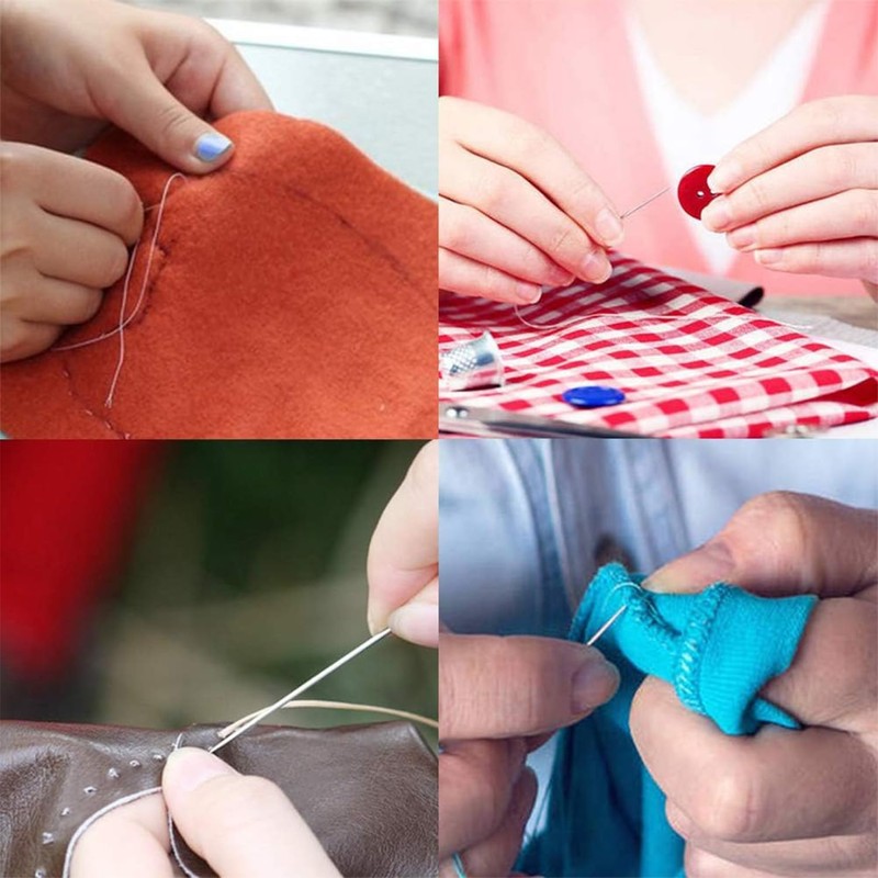 Set de 23 Agujas de Coser de Ojo Grande y
