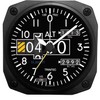 Trintec 2060 Series NV Aviation Altimeter Altitude Travel Alarm Clock 3.5" Sq