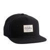 Coal Uniform Cap Hat, Black Flannel