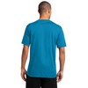Port & Company Performance Tee. PC380 Neon Blue