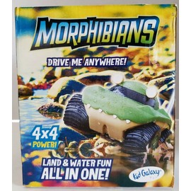 Kid Galaxy WATERPROOF GATOR R/C 4x4 LAND AND WATER ALL-IN-ONE VEHICLE, MORPHIBIANS