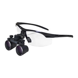 Dental Surgical 2.5X420mm Binocular Loupes - 3W LED Head Light Lamp, Aluminum Box