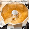 100ml Moka Pot Double Valve High Pressure Black Lower Pot
