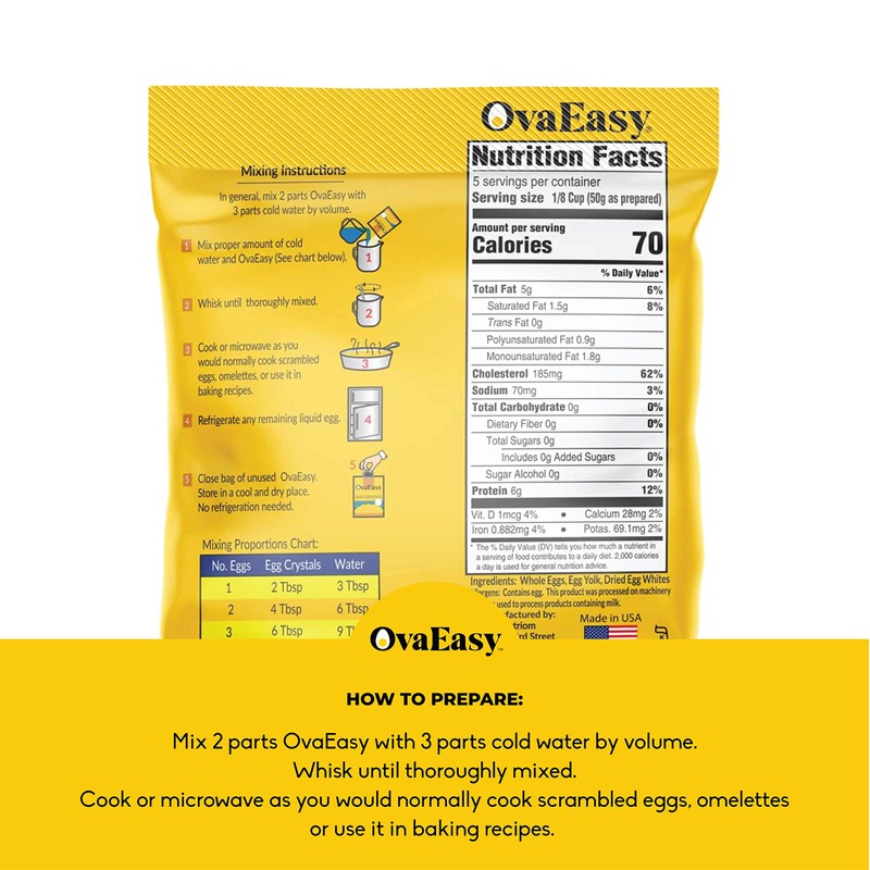 Ova Easy Whole Egg Crystals (2 Ounces)