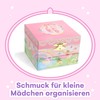 Jewelkeeper Square Music Box, Various Models To Choose From, pink