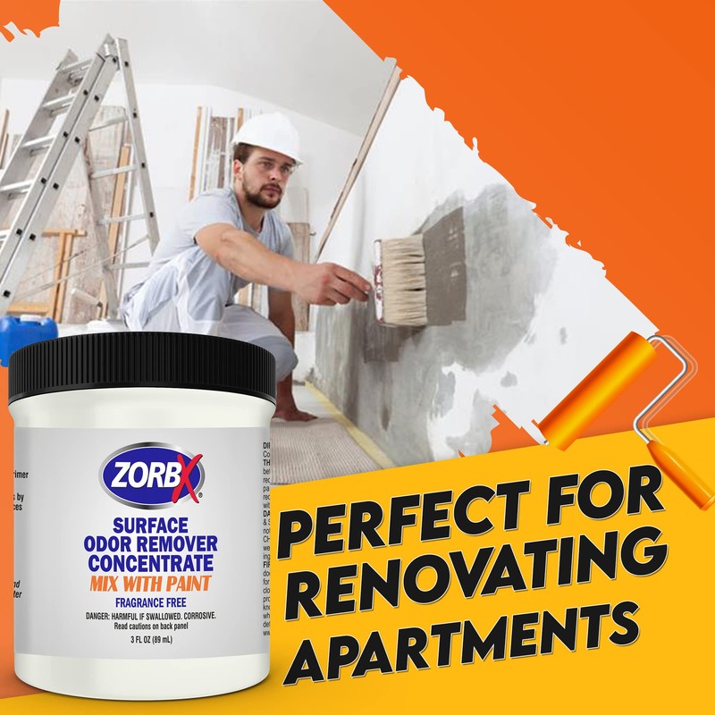 ZORBX Odor Remover Paint Additive (2 Jar for 4 Gallons