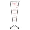 stonylab Graduated Cylinder, 1-Pack Borosilicate Glass Conical Measuring Cylinder Beaker