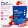 Polvo Sabor Fresa, Supercalm Suplemento Alimenticio, 20 Sobres