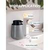 Bosilunlife Ceramic Soap Dispenser for Kitchen & Bathroom, 11 oz