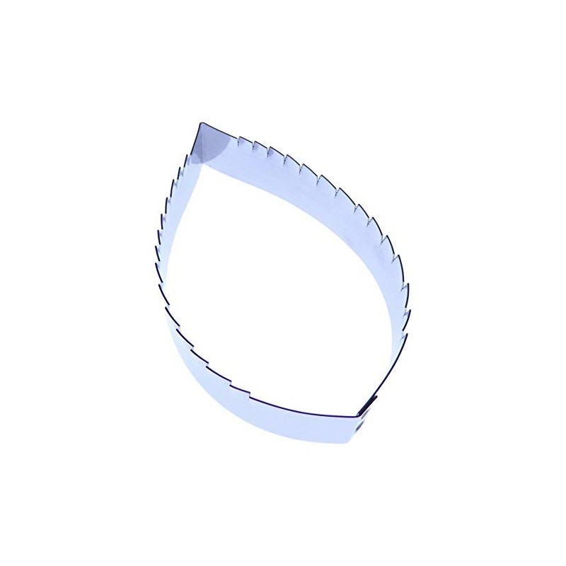 Rose Leaf Stainless Steel Sugarcraft Cutter (Large 72mm)