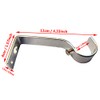 Curtain Pole Bracket Metal Heavy Duty Rod Wall Brackets Holder