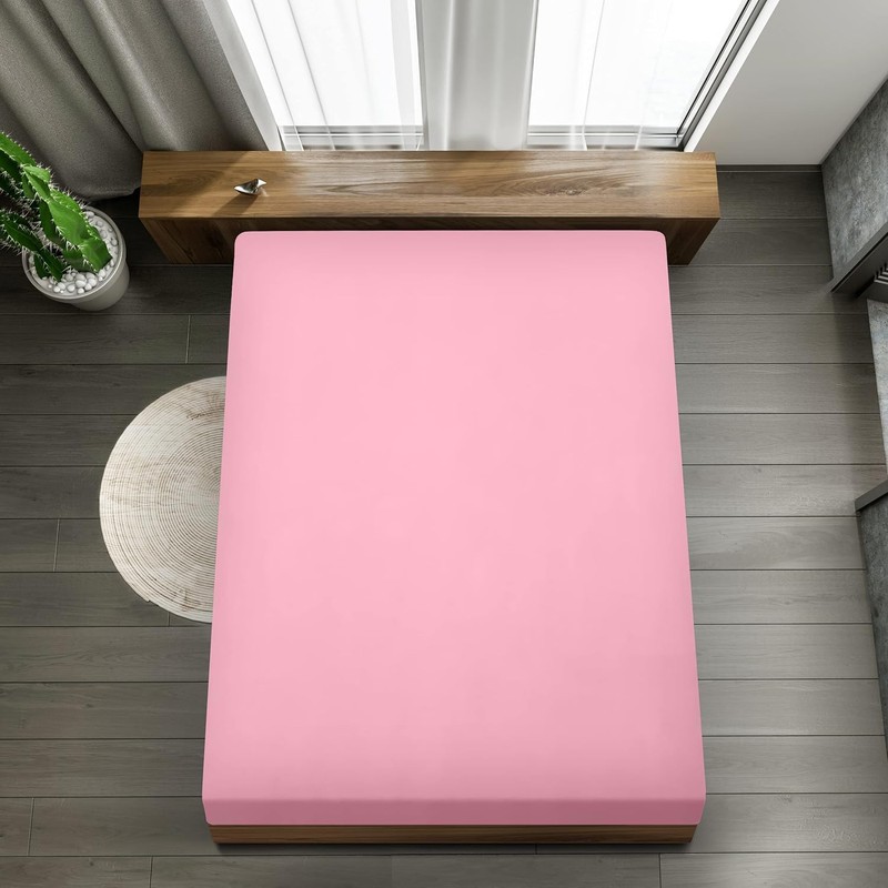 Utopia Bedding - Fitted Sheet 180 x 200 cm -