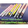 Lumiline Clear 11.75" Replacement of Original Lamp, Bulb; GE15804; Satco