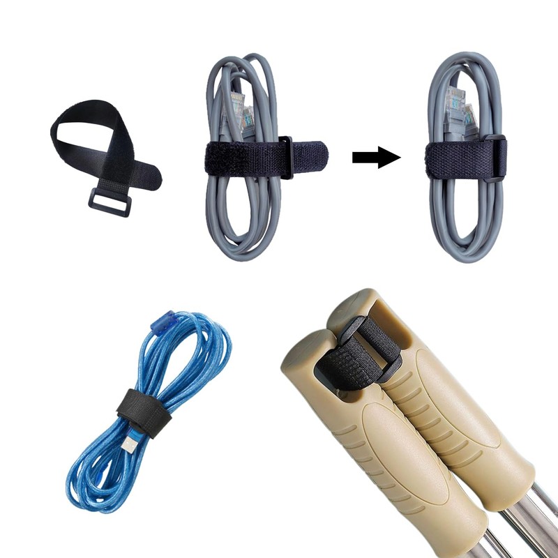 UONIKA 36 inch Cable Straps,12 pcs Reusable Fastening Hook and