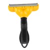 Dog Deshedding Brush Reduce Loose Hair Safe Professional Large Pet