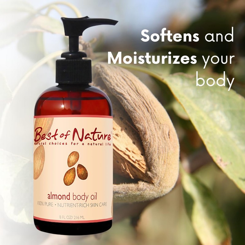 Best of Nature 100% Pure Sweet Almond Oil – Moisturizing