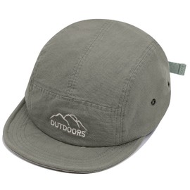 Clape Unstructured Dad Hat 5 Panel Baseball Cap Short Peak Cap for Men Women Flat Brim Snapback Cap Cotton Low Profile Cap Outdoor Cycling Cap